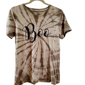 Boo tie dye T-shirt Medium 8-10
